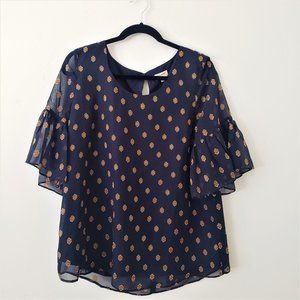 World Market Blouse, Sz L/XL